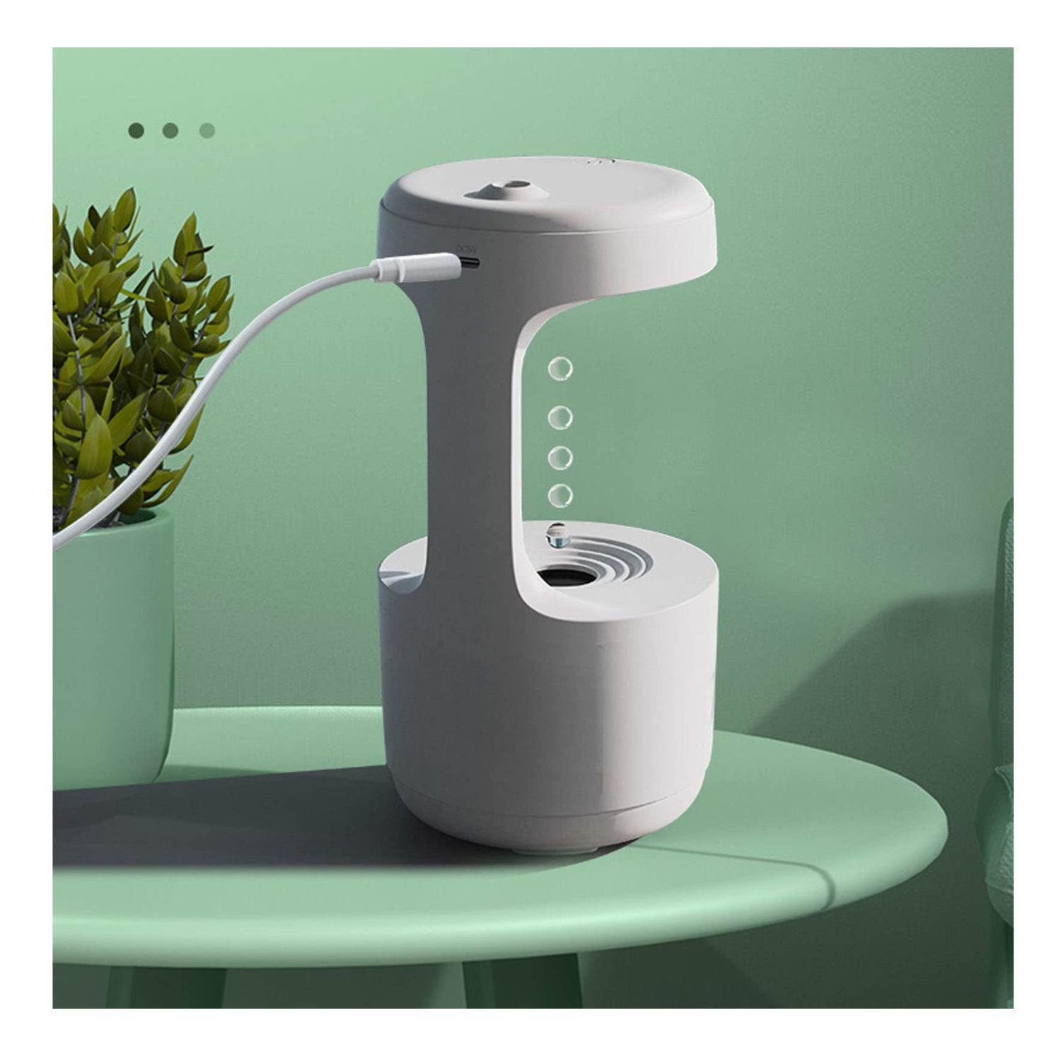 Humidificador Antigravedad De Gotas De Agua De 800 Ml image number 3.0