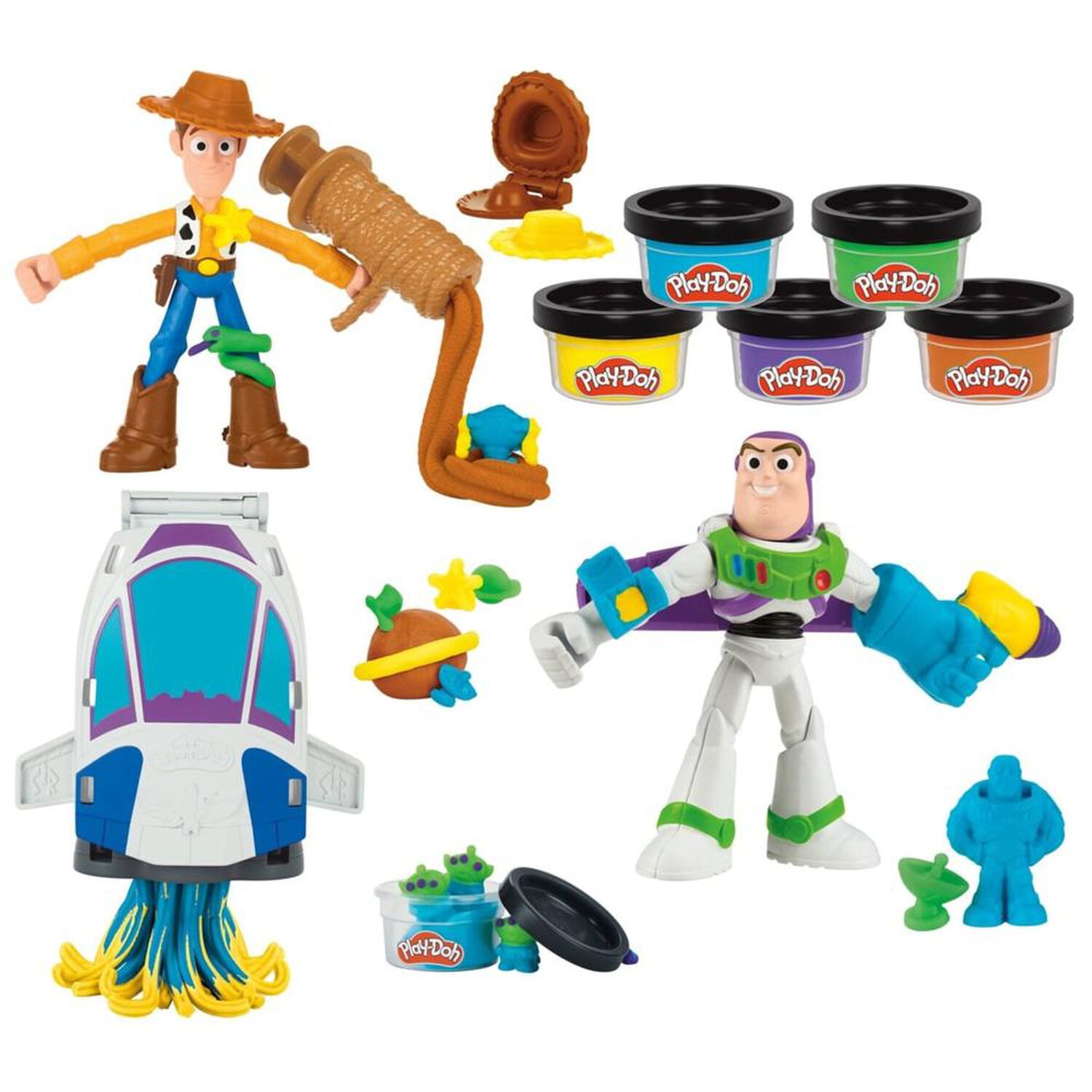 Set Masas Play-doh Toy Story Creaciones image number 4.0