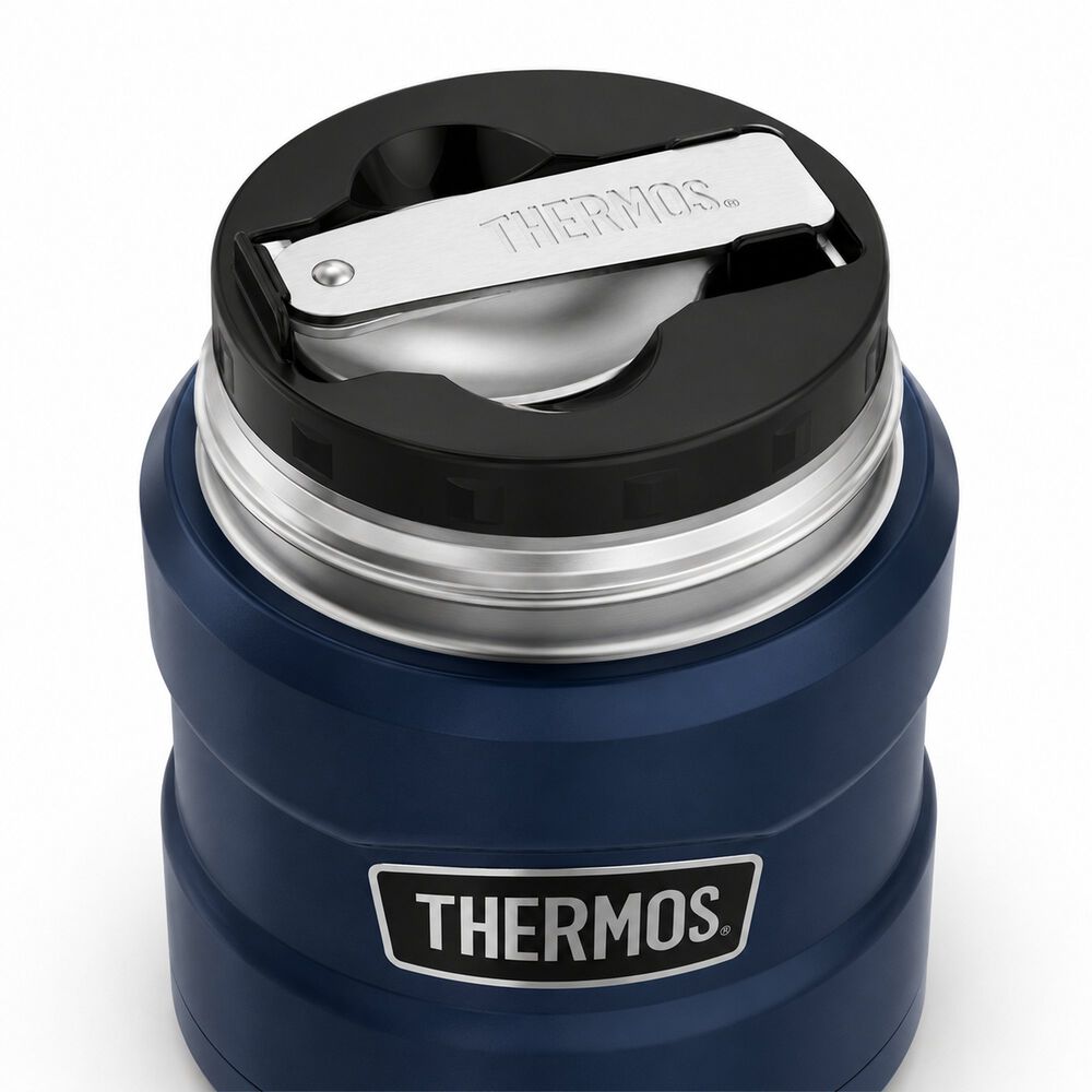 Termo De Comida Inox Thermos King 700ml Matt Navy image number 2.0