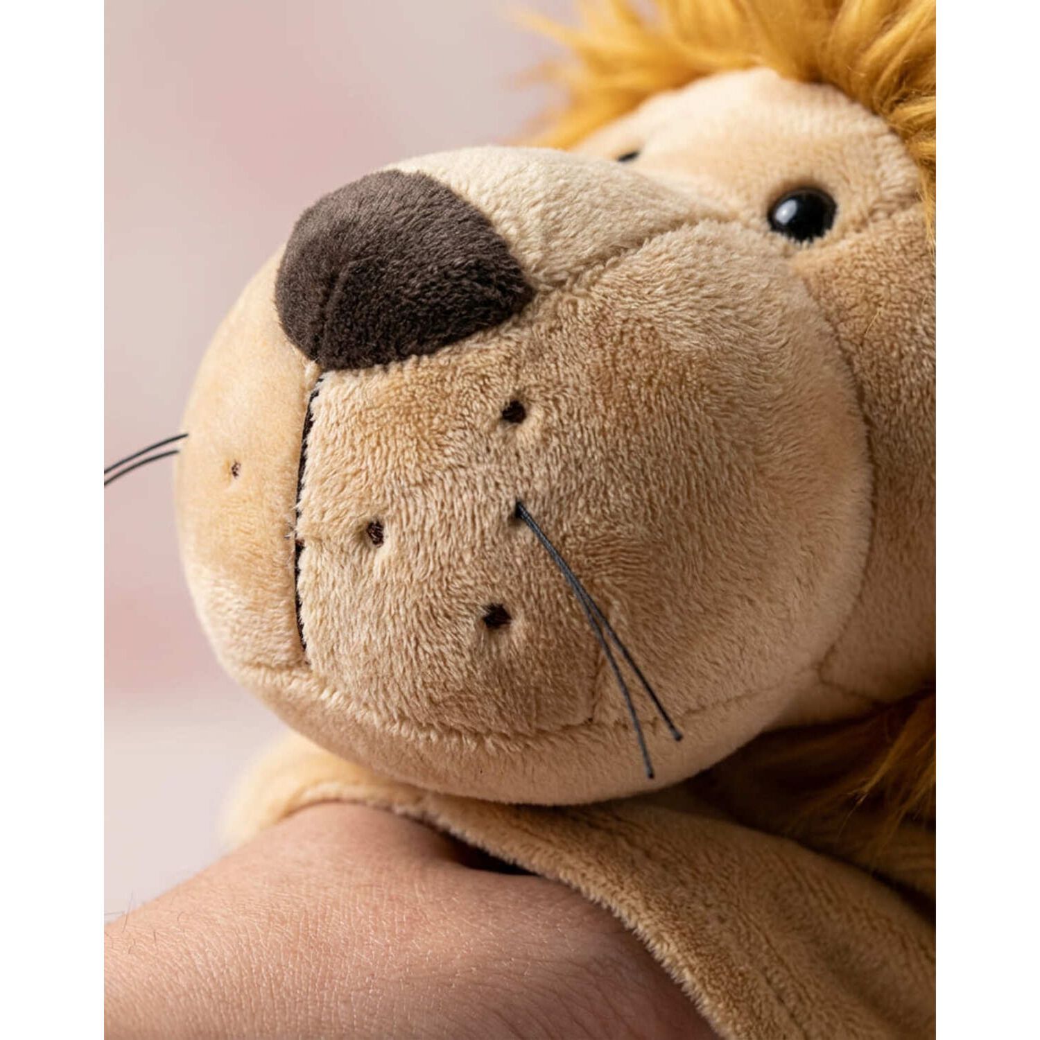 Peluche Titere Animal Zorro Vaca Leon Oveja Rana Lobo image number 4.0
