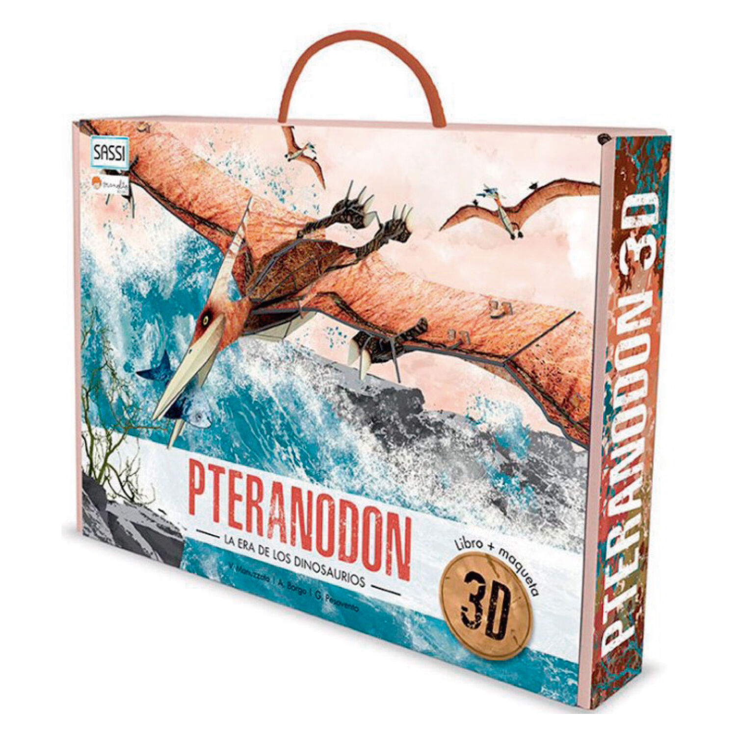 Libro Mas Maqueta Pteranodon La Era De Los Dinosaurios image number 0.0