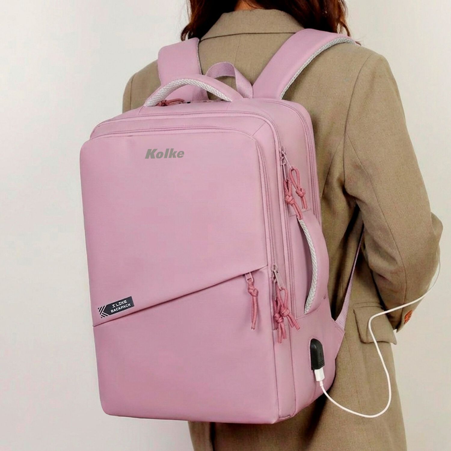 Mochila Para Notebook Multifunci&oacute;n Kolke Nobby image number 14.0