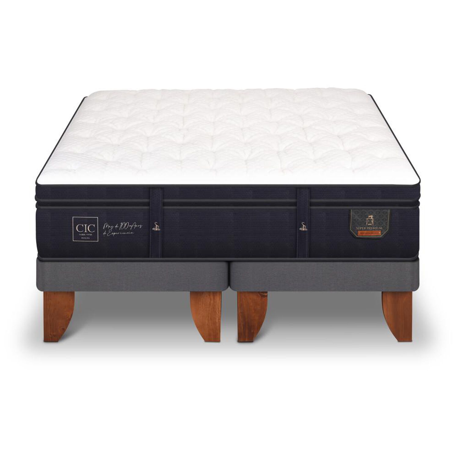 Cama Europea Cic Super Premium / 2 Plazas / Base Dividida image number 0.0