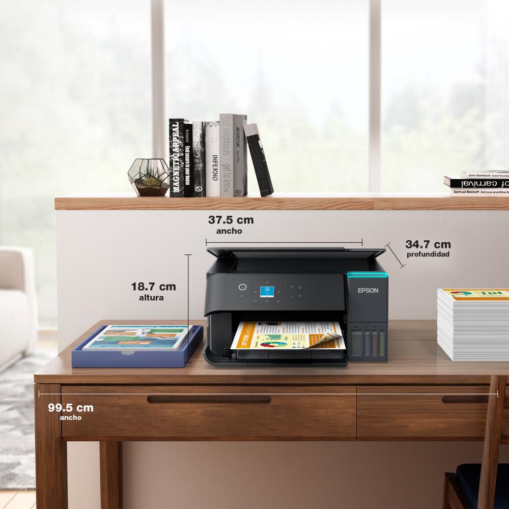 Impresora Multifuncional Epson Ecotank L4360 image number 6.0