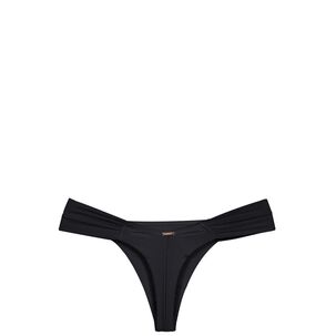 Colaless Lateral Drapeado Negro 2rios