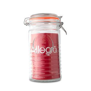 Frasco Tapa Vidrio 1000ml Contenedor Multiuso Allegra