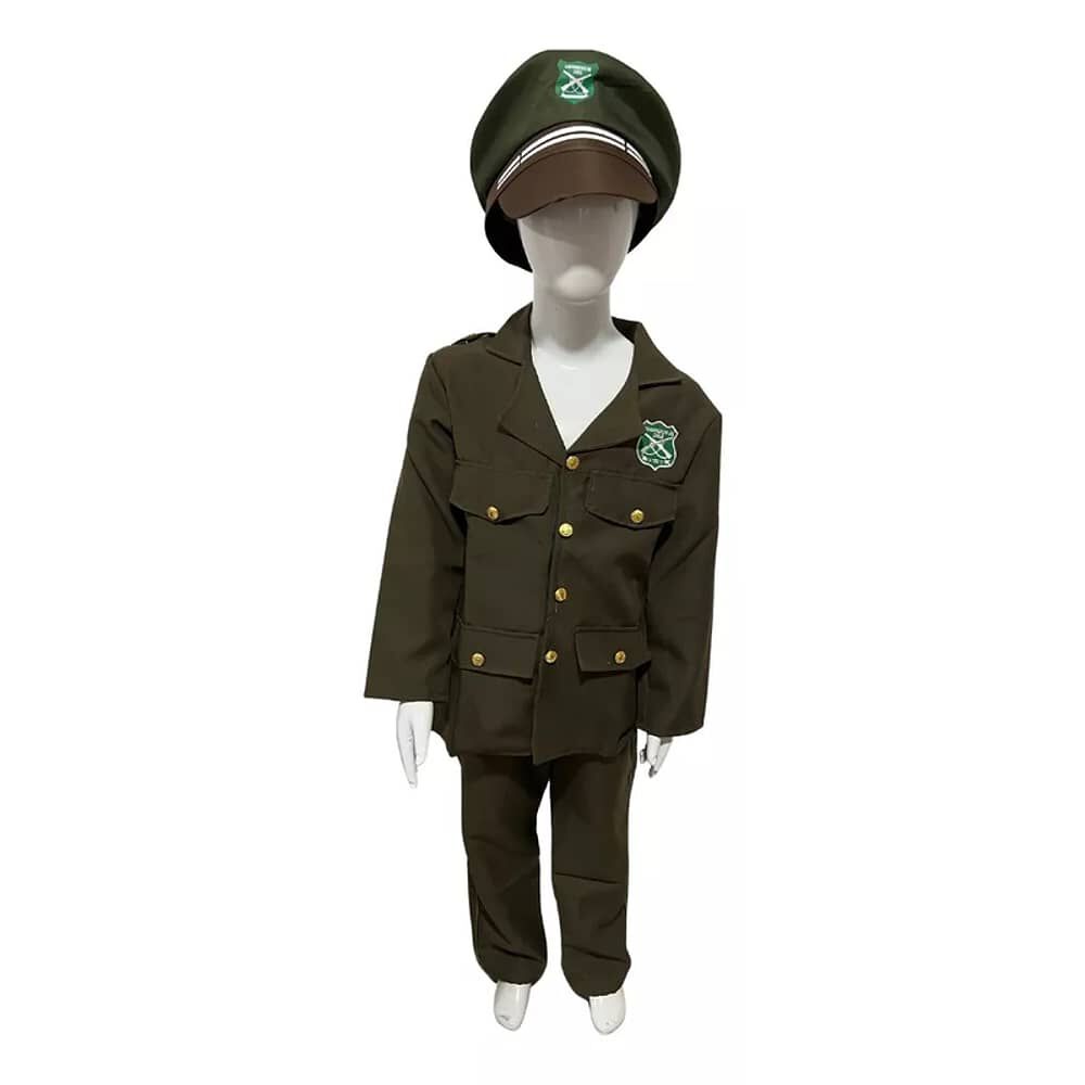 Disfraz Carabinero Policia Chile image number 1.0