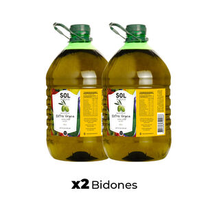 Aceite De Oliva Extra Virgen Sol De Aculeo Blend 2 X 5000 Ml