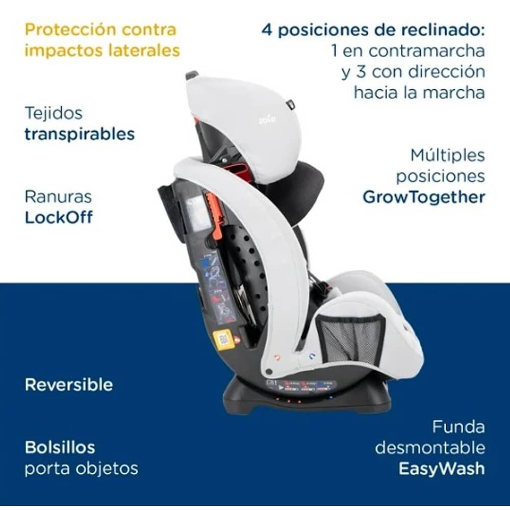 Silla De Auto Convertible Stages Gray Joie image number 4.0