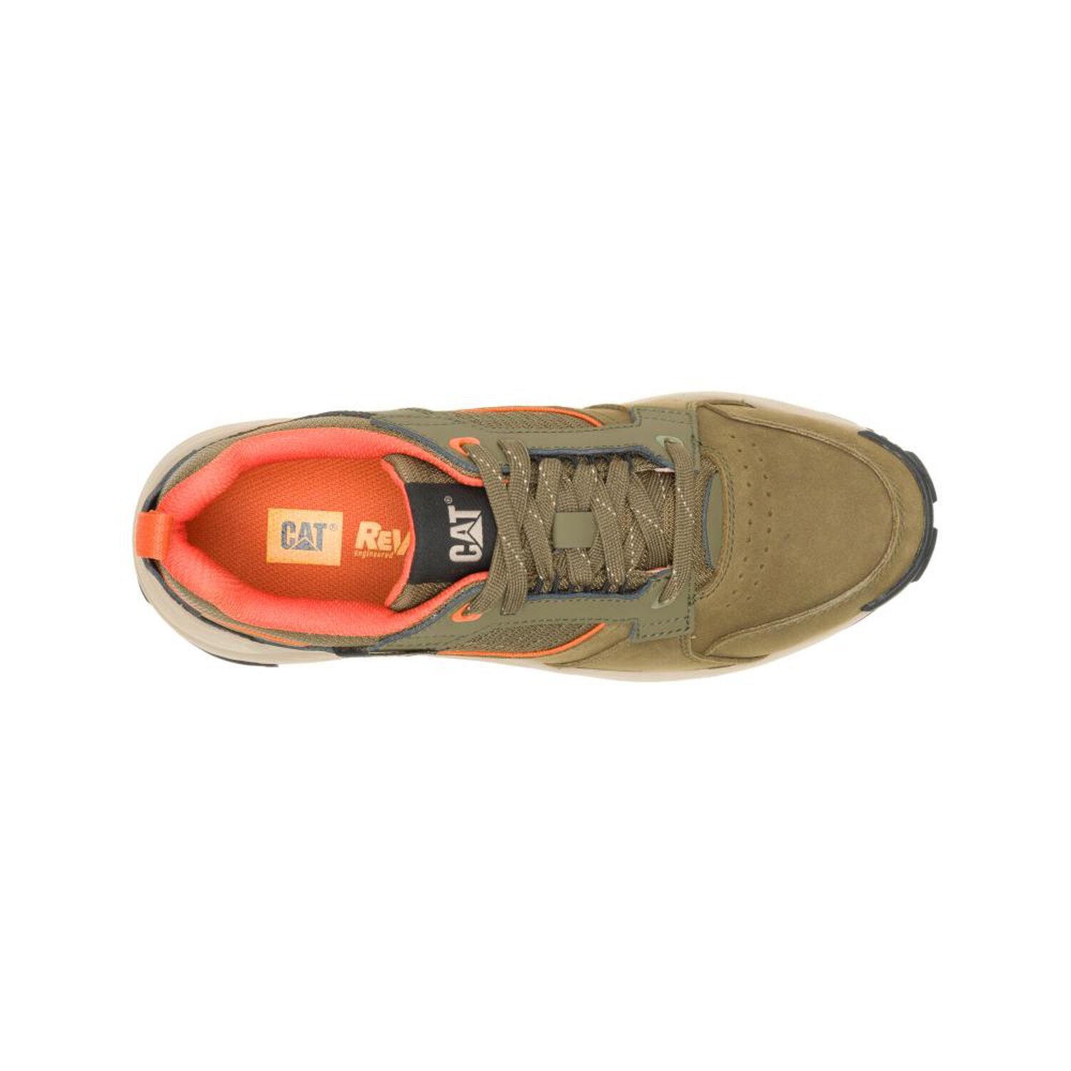 Zapatilla Urbana Hombre Cat Grapple Leather Verde image number 3.0