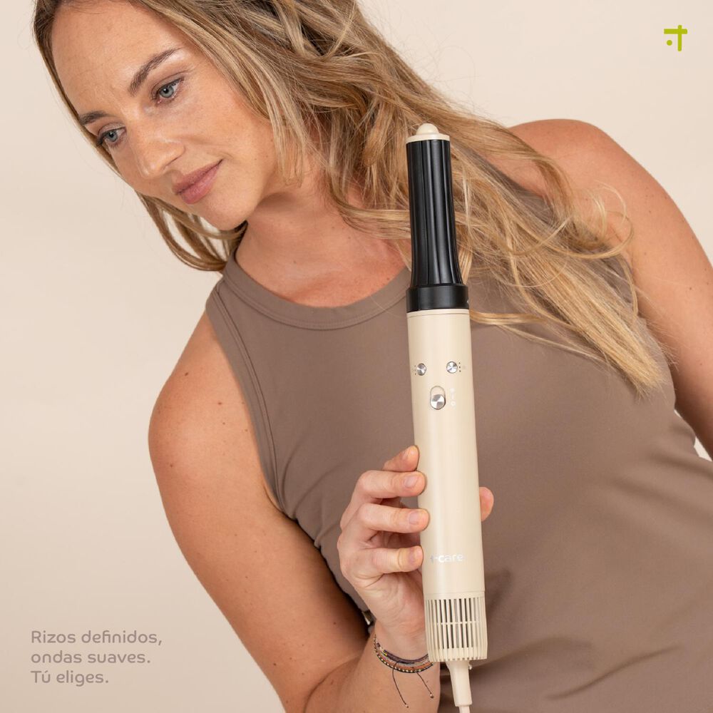Secador De Pelo Multistyler T-care 5 En 1 Beige image number 4.0