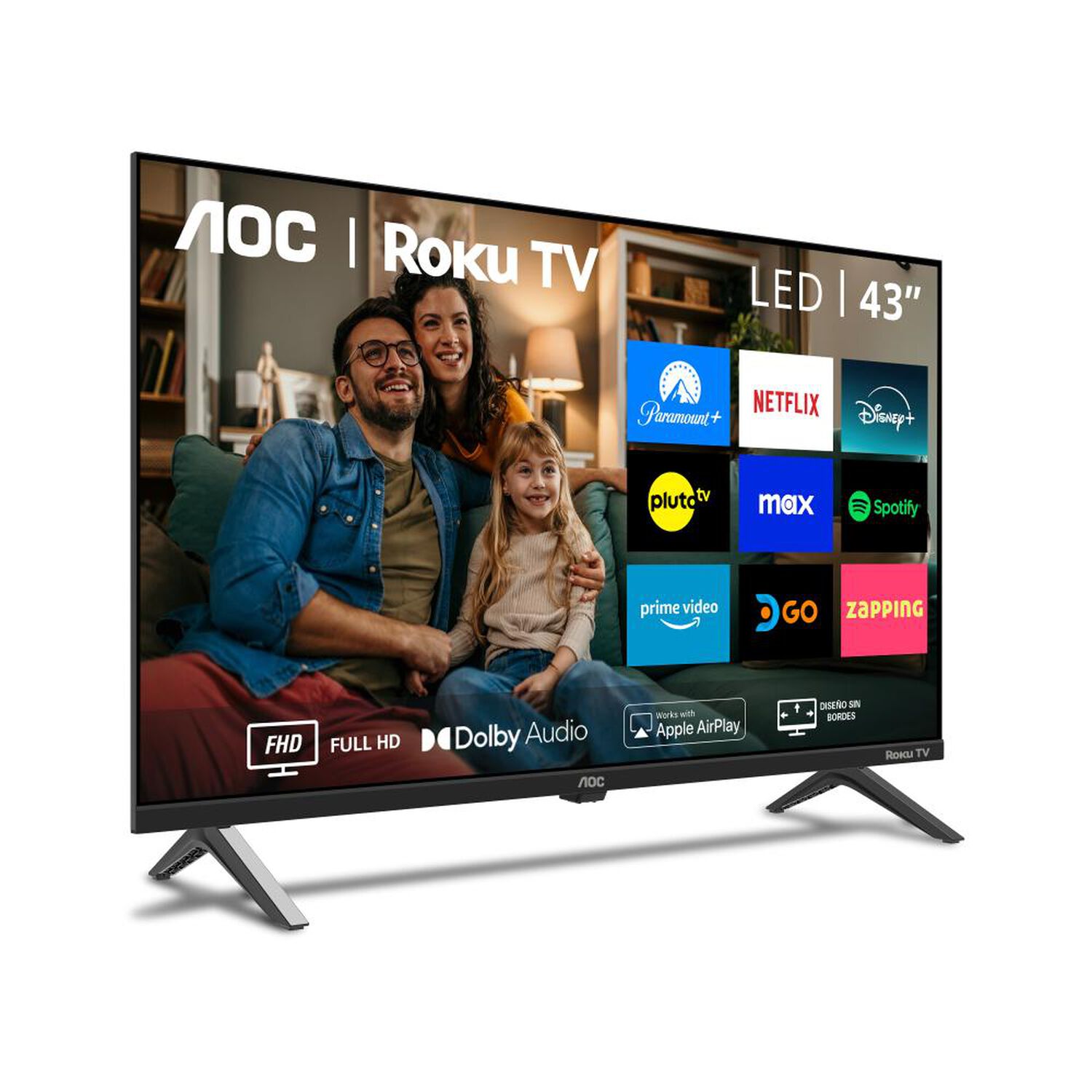 Led 43" AOC 43S5045 / Full HD / Smart TV image number 2.0