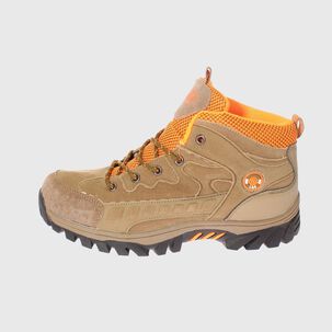 Zapatilla Outdoor Khaki/nara V&iacute;a Franca Art. 5e003kakiorange