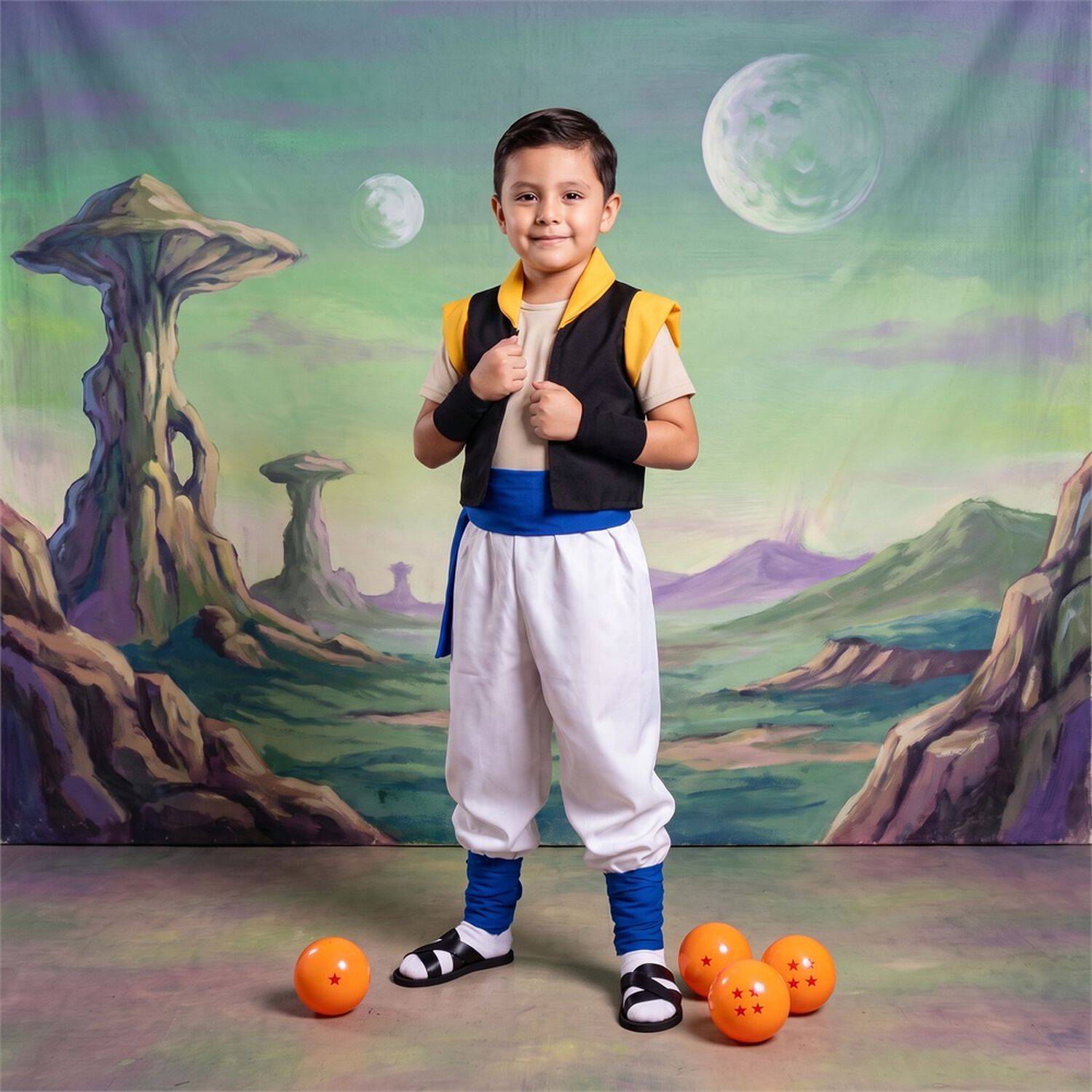 Disfraz De Goku Para Ni&ntilde;os - Dragon Ball image number 7.0