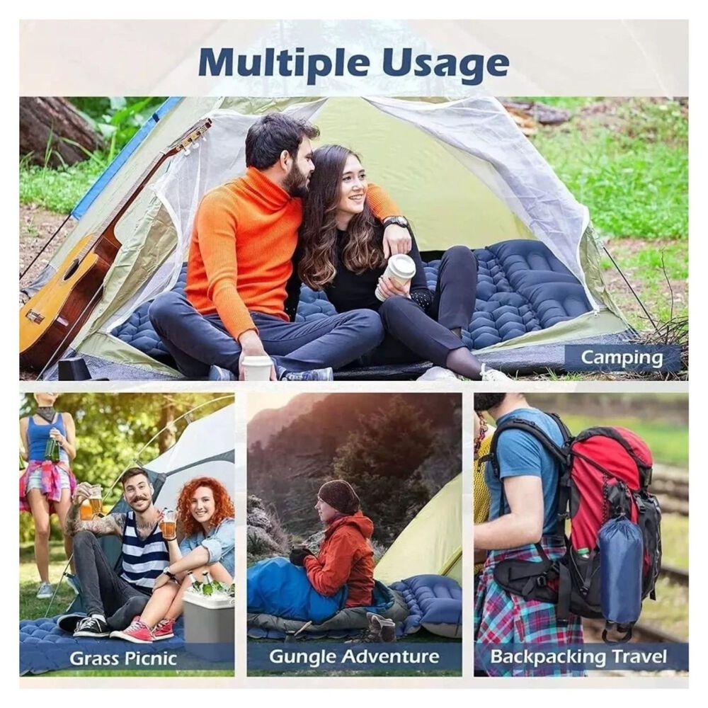 Colchon Inflable Plegable Para Camping Outdoor image number 4.0