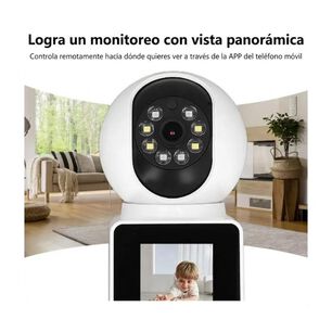Camara Vigilancia Wifi Con Pantalla