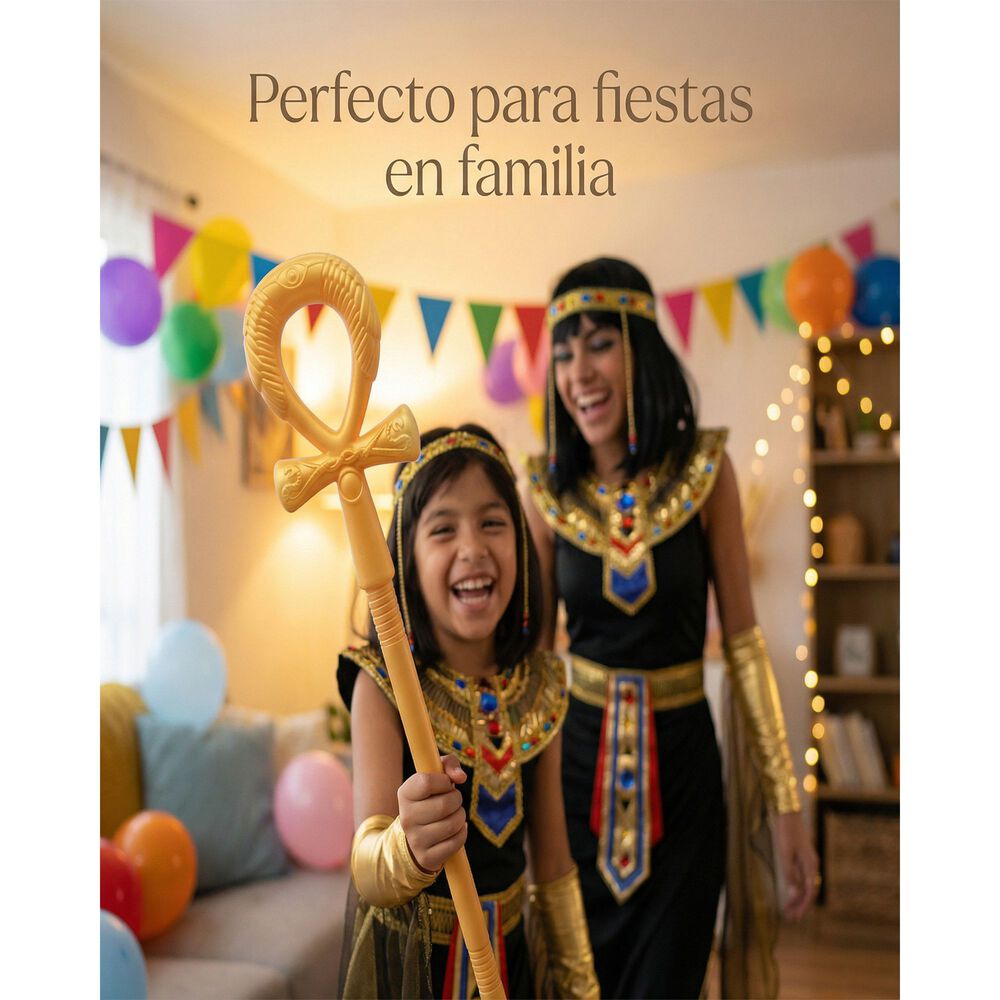 Disfraz De Mujer Faraona Egipcia Cleopatra Halloween image number 29.0