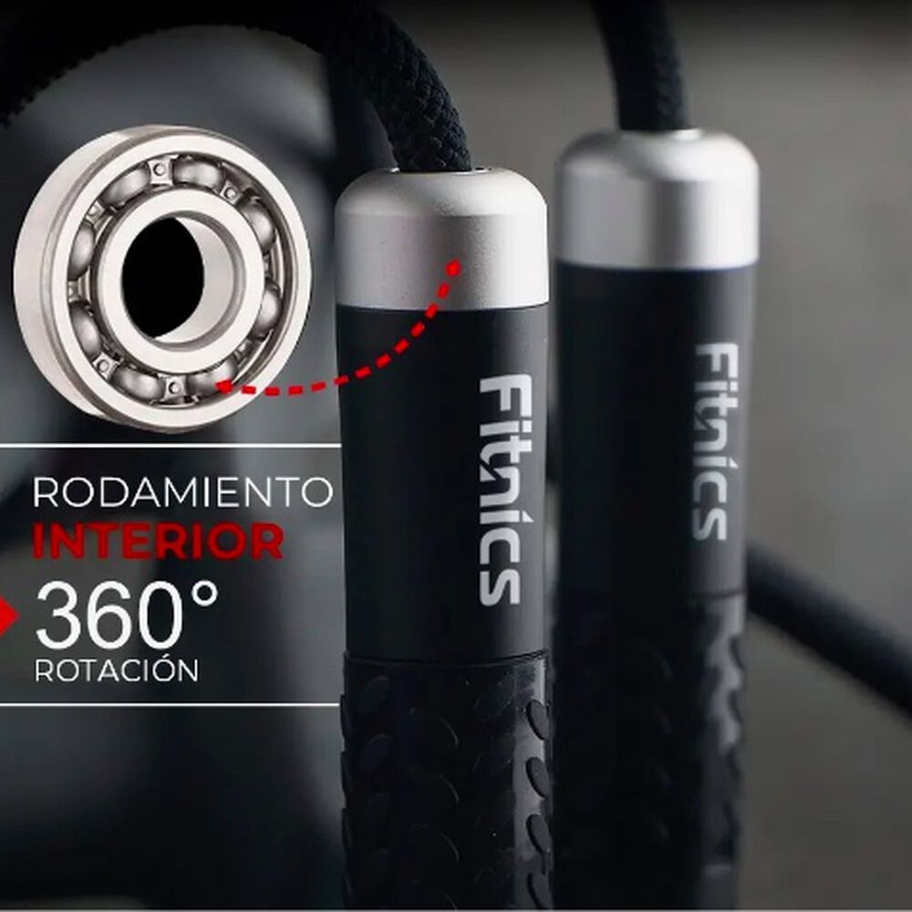 Cuerda Para Saltar Con Peso Ajustable image number 2.0