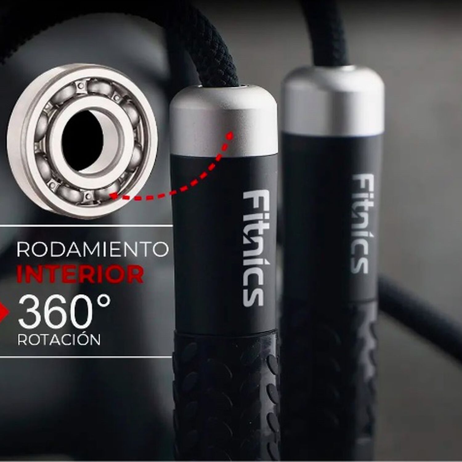 Cuerda Para Saltar Con Peso Ajustable image number 2.0