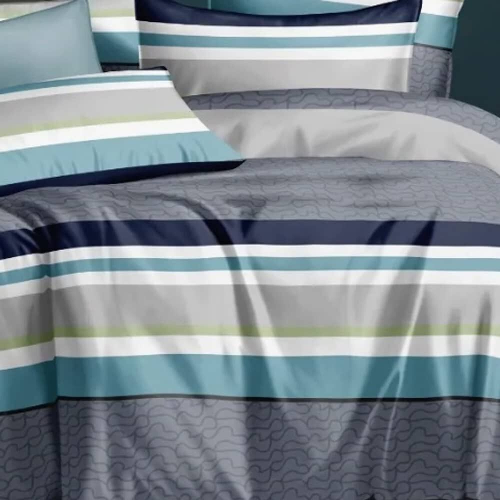 Juego De S&aacute;banas De 2 Plazas 200 Hilos 4 Piezas image number 1.0