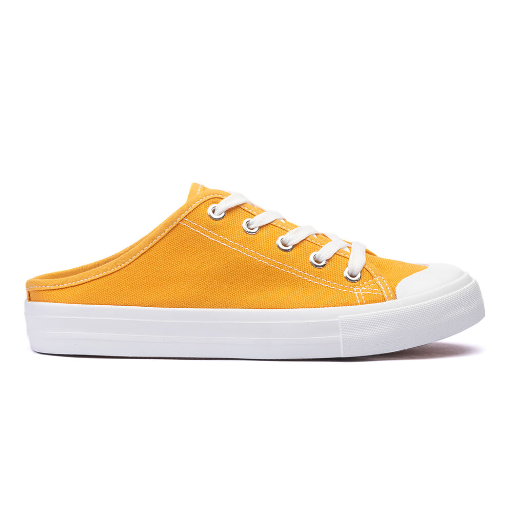 Zapatilla Mujer Amarillo Mule Chancleta image number 0.0