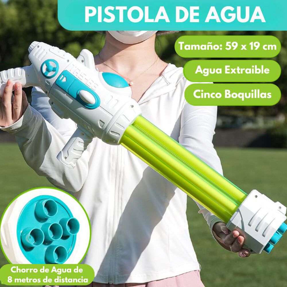 Pistola De Agua Recargable Para Ni&ntilde;os image number 3.0