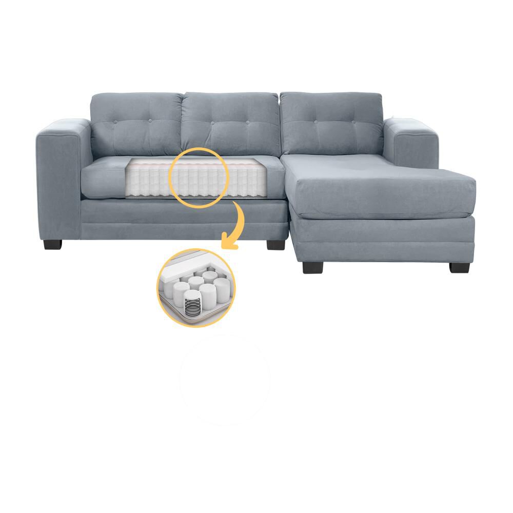 Sof&aacute; Seccional Living Factory Roma Derecho / 4 Cuerpos image number 2.0