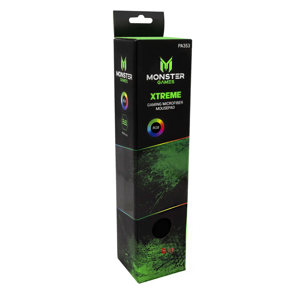 Mousepad Rgb Xtreme Monster Gamer 80x30cms - Ps image number 2.0