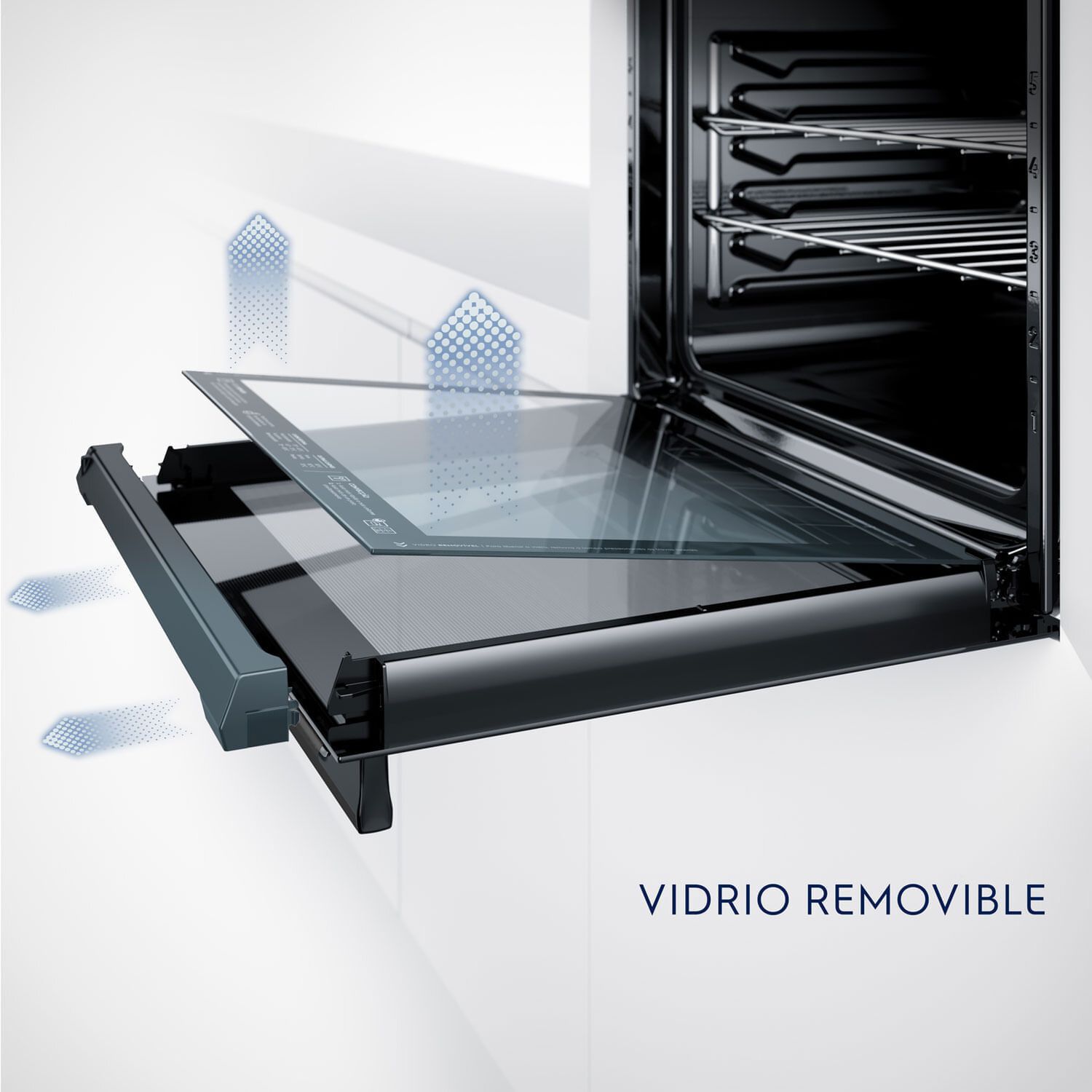 Horno El&eacute;ctrico Empotrable 80l Funci&oacute;n Freidora Aire Y Wi-fi image number 15.0