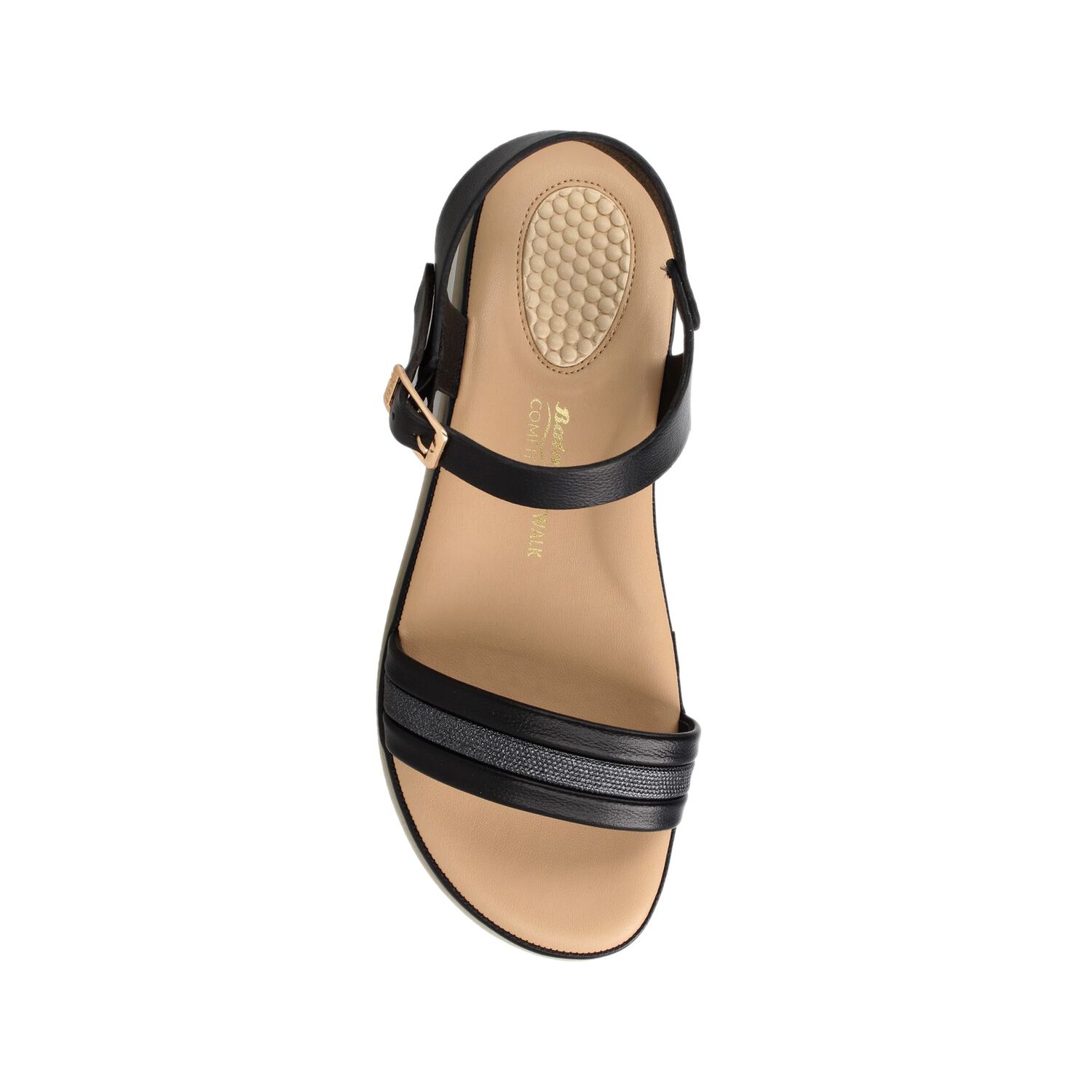 Sandalia Mujer Bata Colerin Negro image number 3.0