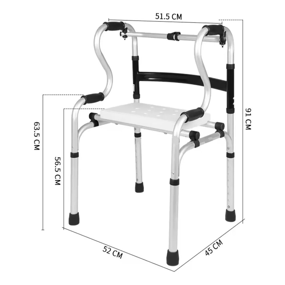 Andador Burrito Silla De Ducha Plegable 3 En 1 Portatil 804e image number 3.0