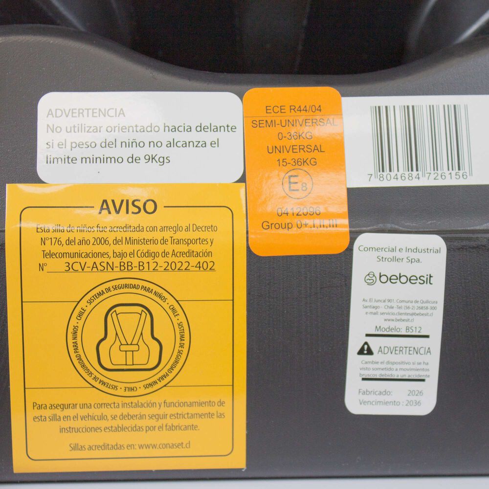 Silla De Autosaturn 360&deg; Premium Negro image number 7.0
