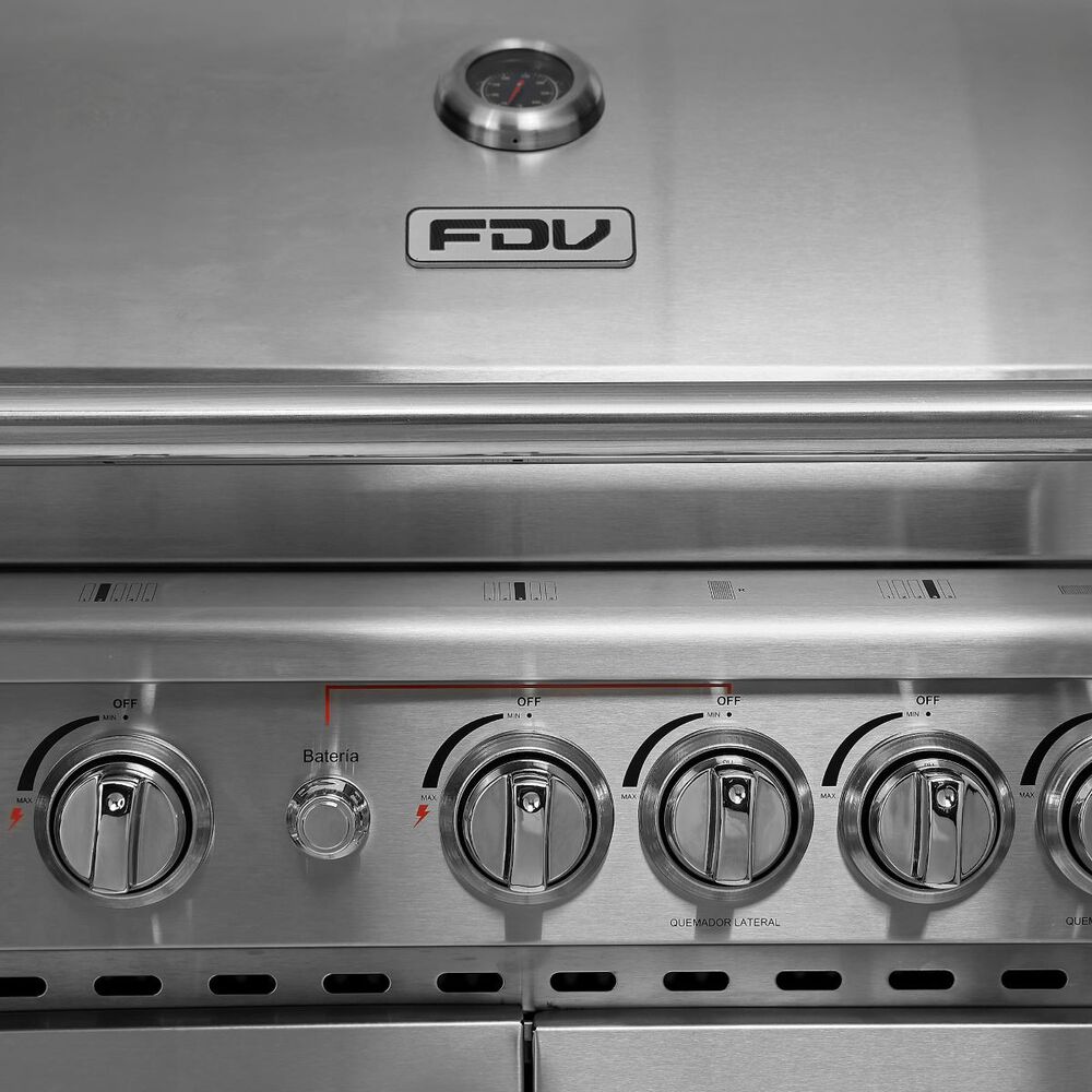 Parrilla A Gas Licuado Fdv Smart 7 Quemadores image number 3.0