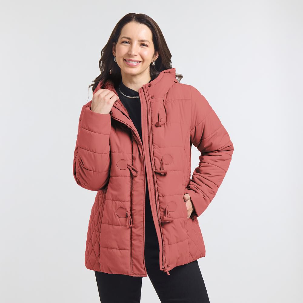 Parka Montgonmery Cuello Alto Con Capucha Mujer Geeps image number 0.0
