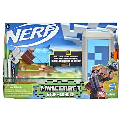 Lanzador Nerf Minecraft Stormlander F4735