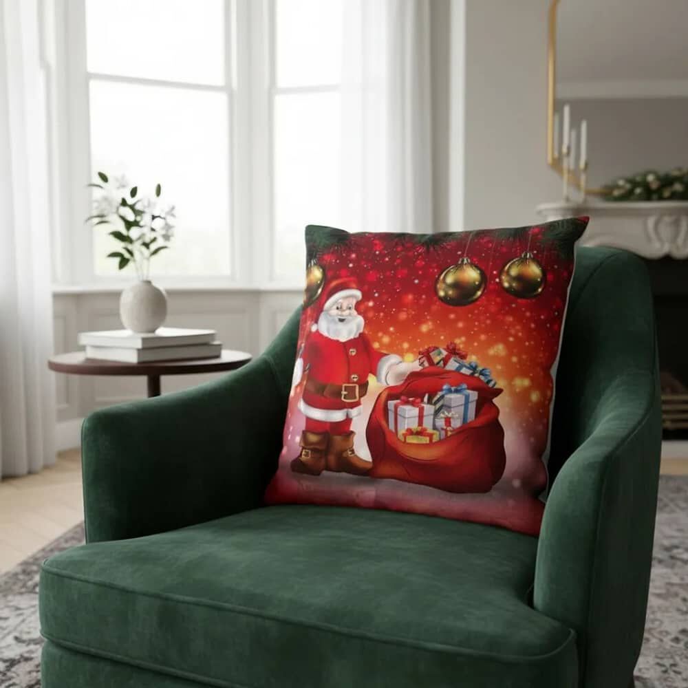 Set De 2 Cojines 45x45cm Navidad - Bolsa De Regalo image number 2.0