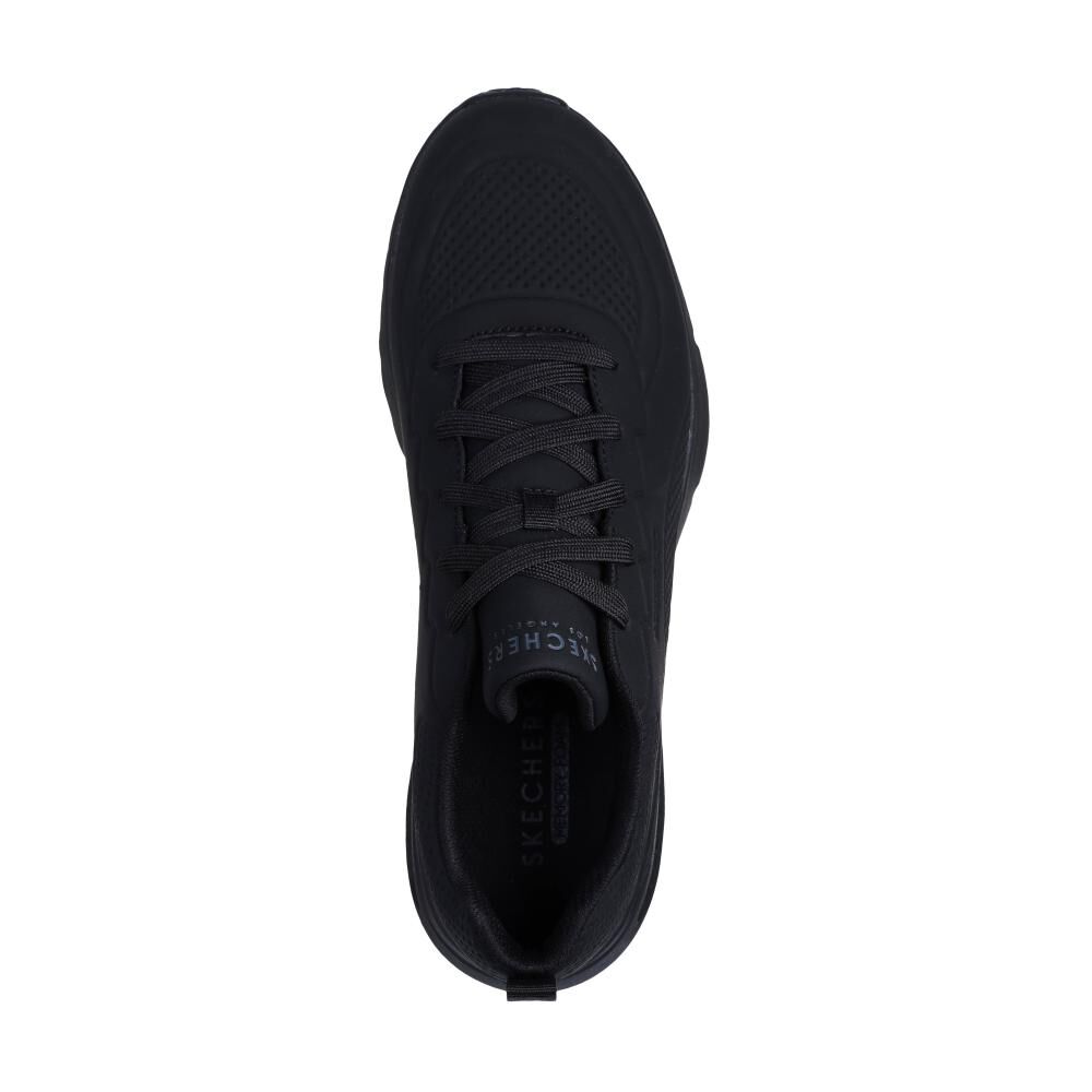 Zapatilla Urbana Hombre Skechers Uno Lite - Lighter One Negro/negro image number 4.0