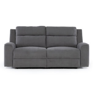 Sof&aacute; 2 Cuerpos Reclinable El&eacute;ctrico Gris Montana Km807spwgr