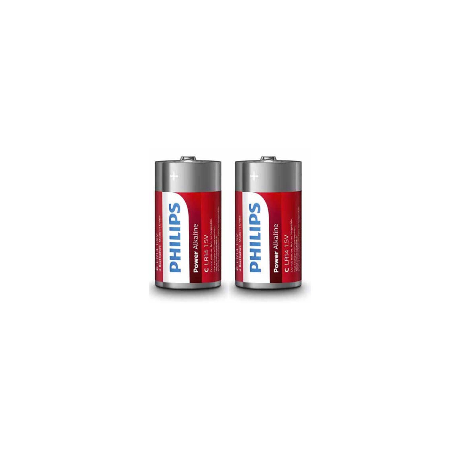 Pack 2 Pilas Alcalinas C Lr14 Baby Philips - Ps image number 0.0