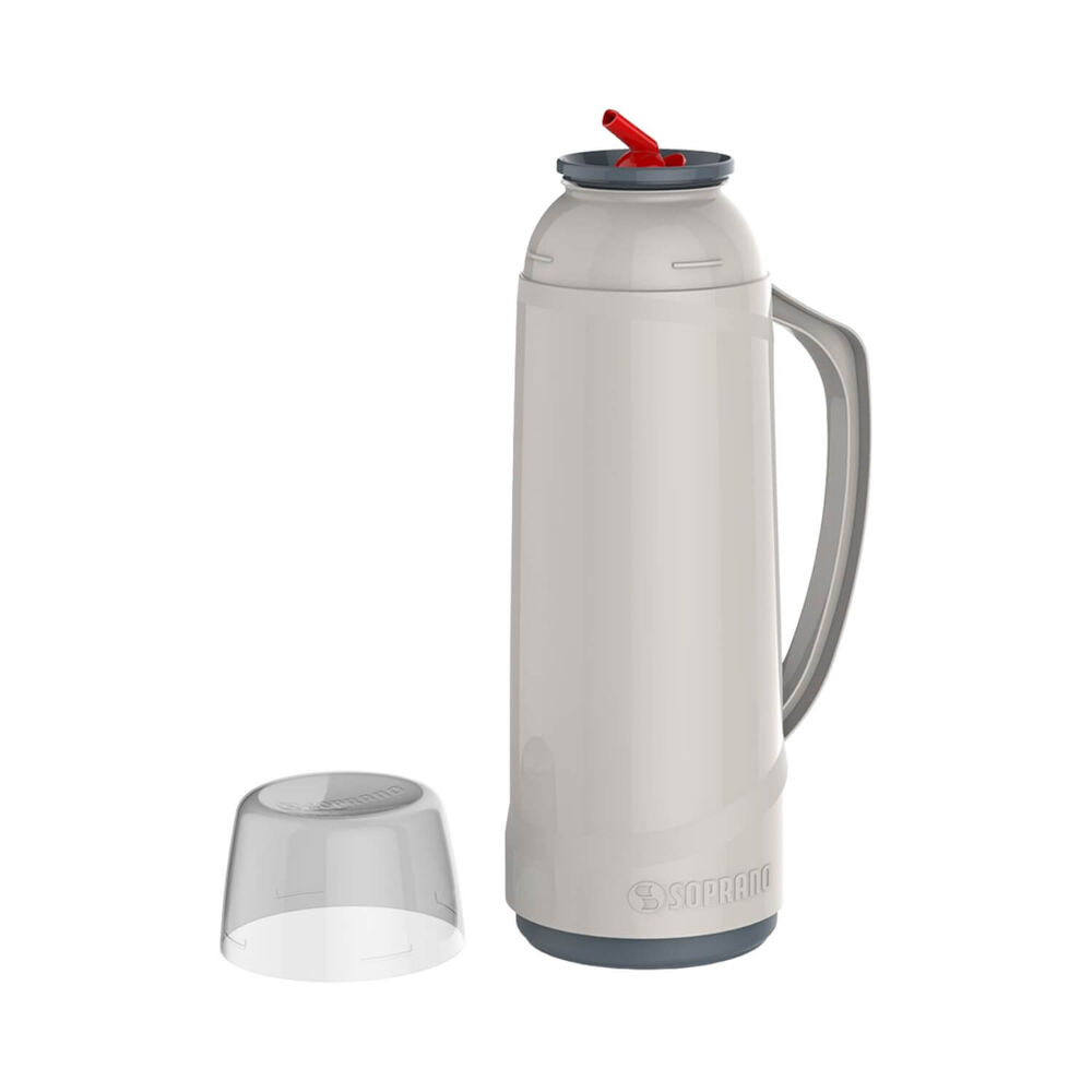 Termo Soprano Con Boquilla 1 Litro Gris image number 1.0
