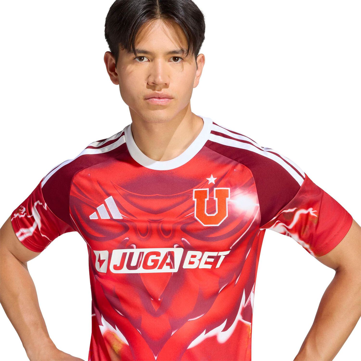 Camiseta De F&uacute;tbol Adidas U De Chile image number 6.0