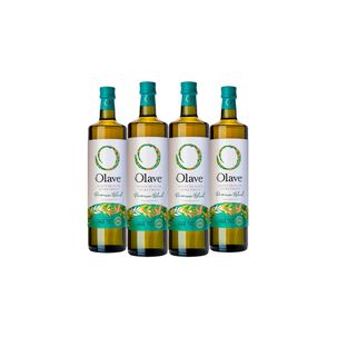 Aceite Oliva Extra Virgen Olave Premium 4 X 1000 Ml