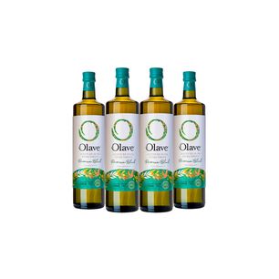 Aceite Oliva Extra Virgen Olave Premium 4 X 1000 Ml