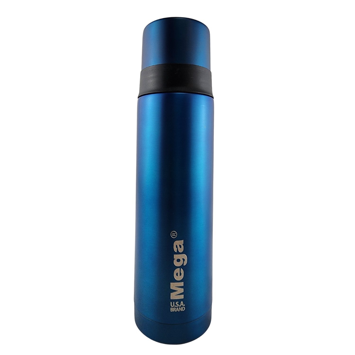 Termo Mega Slim Iv 1l Acero Inoxidable Te Cafe Outdoor Azul image number 0.0