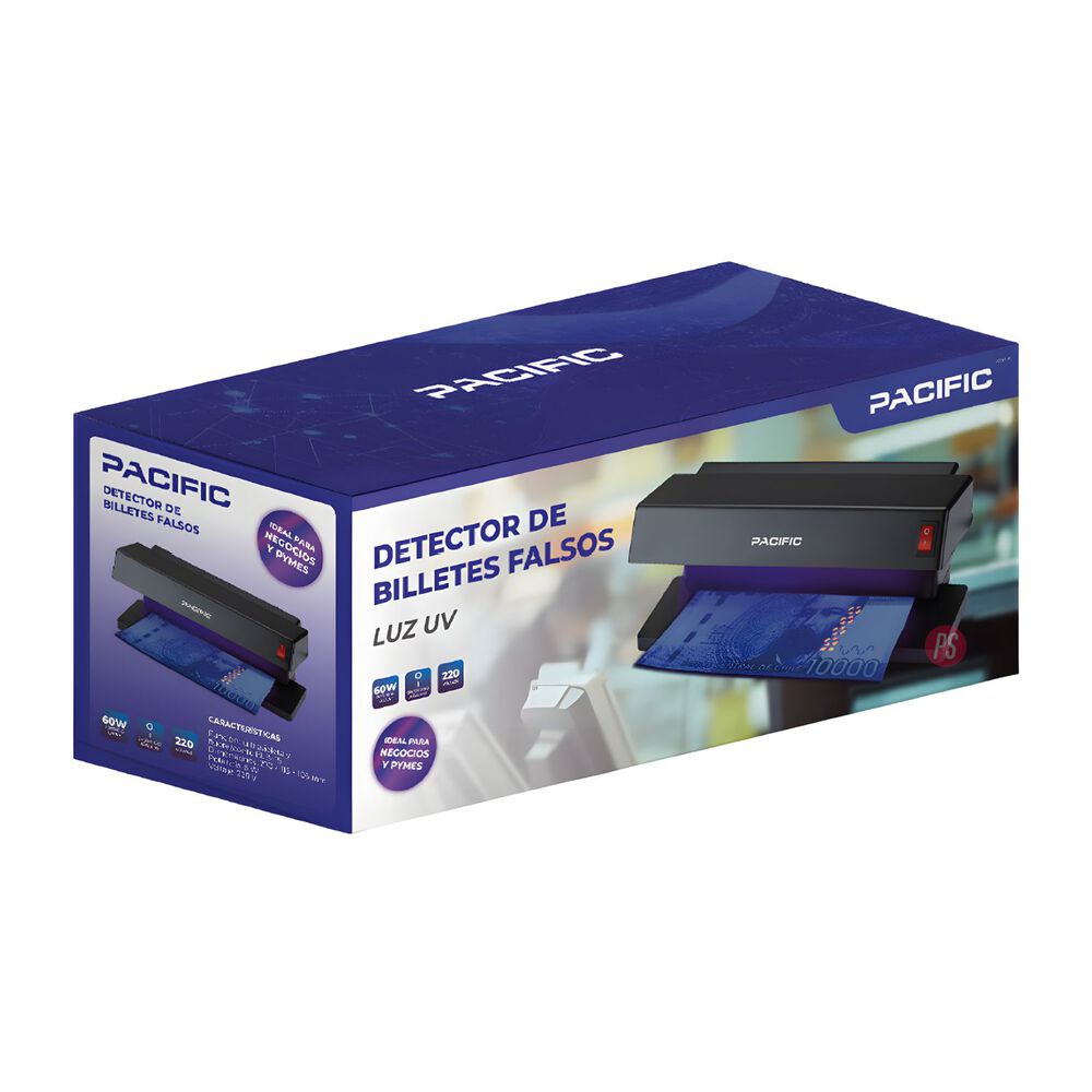 Detector De Billetes Falsos Uv 6w Profesional Negocios - Ps image number 2.0