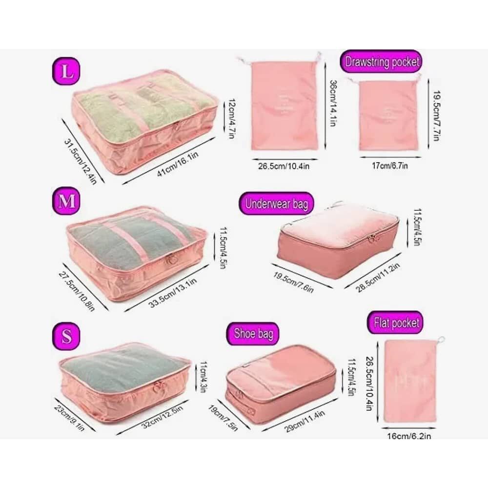 Bolsas De Viaje 8 En 1 image number 2.0