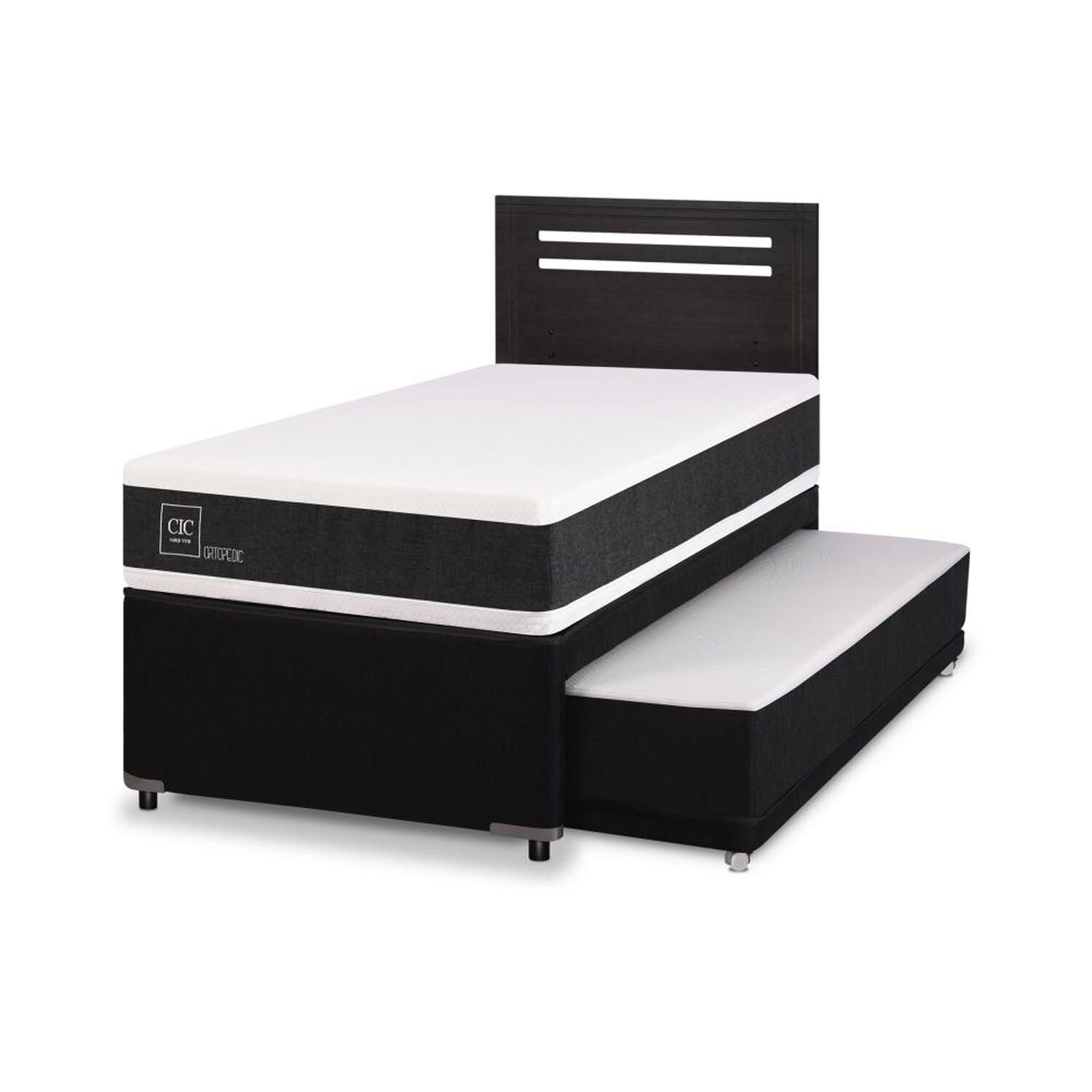 Cama Nido Cic Divan / 1.5 Plazas / Base Funcional + Respaldo image number 4.0