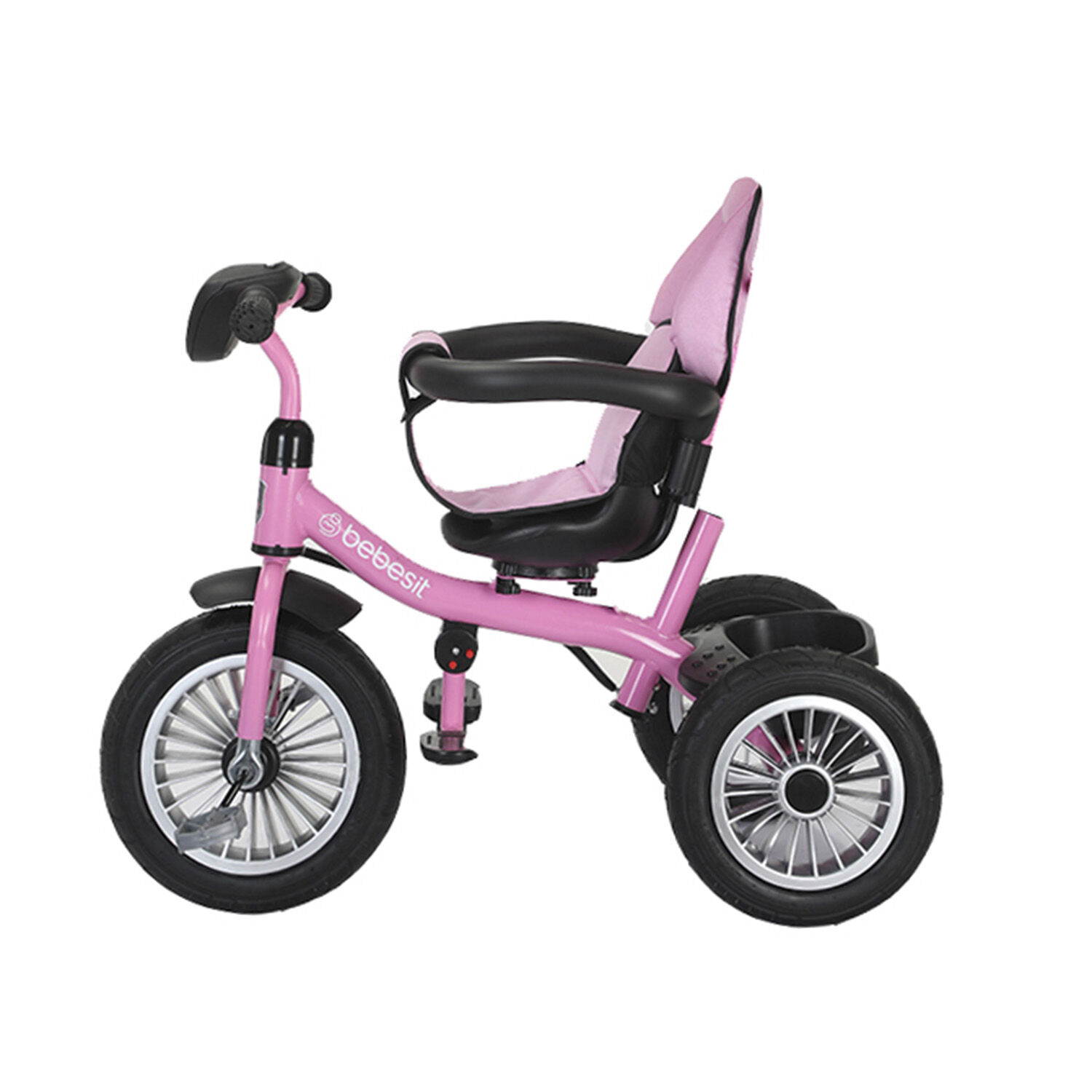 Triciclo Paseo Infantil 360 1326 Lx Rosado Bebesit image number 7.0