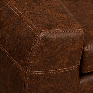 Juego De Living Elegant Detail Houston Pu / 4 Cuerpos