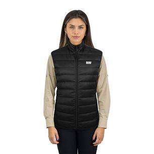 Parka Pluma Hw Pullay Pro Mujer Sin Manga Black